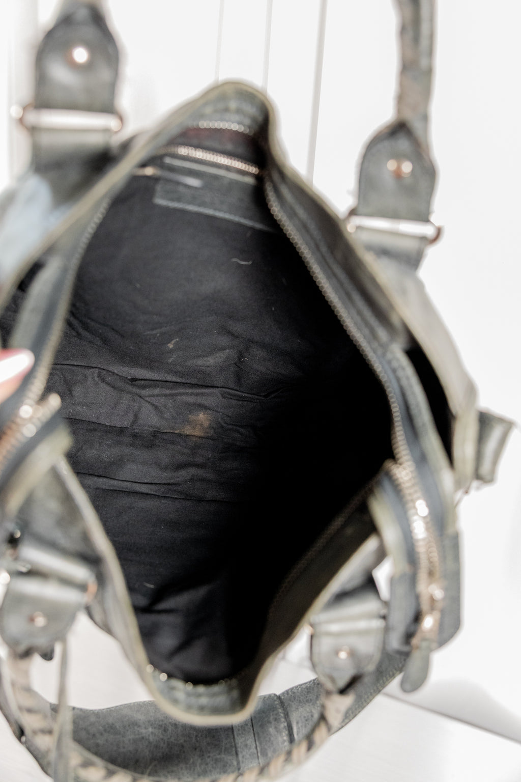 Balenciaga 2008 Gray Giant 21 Stud City