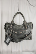 Balenciaga 2008 Gray Giant 21 Stud City