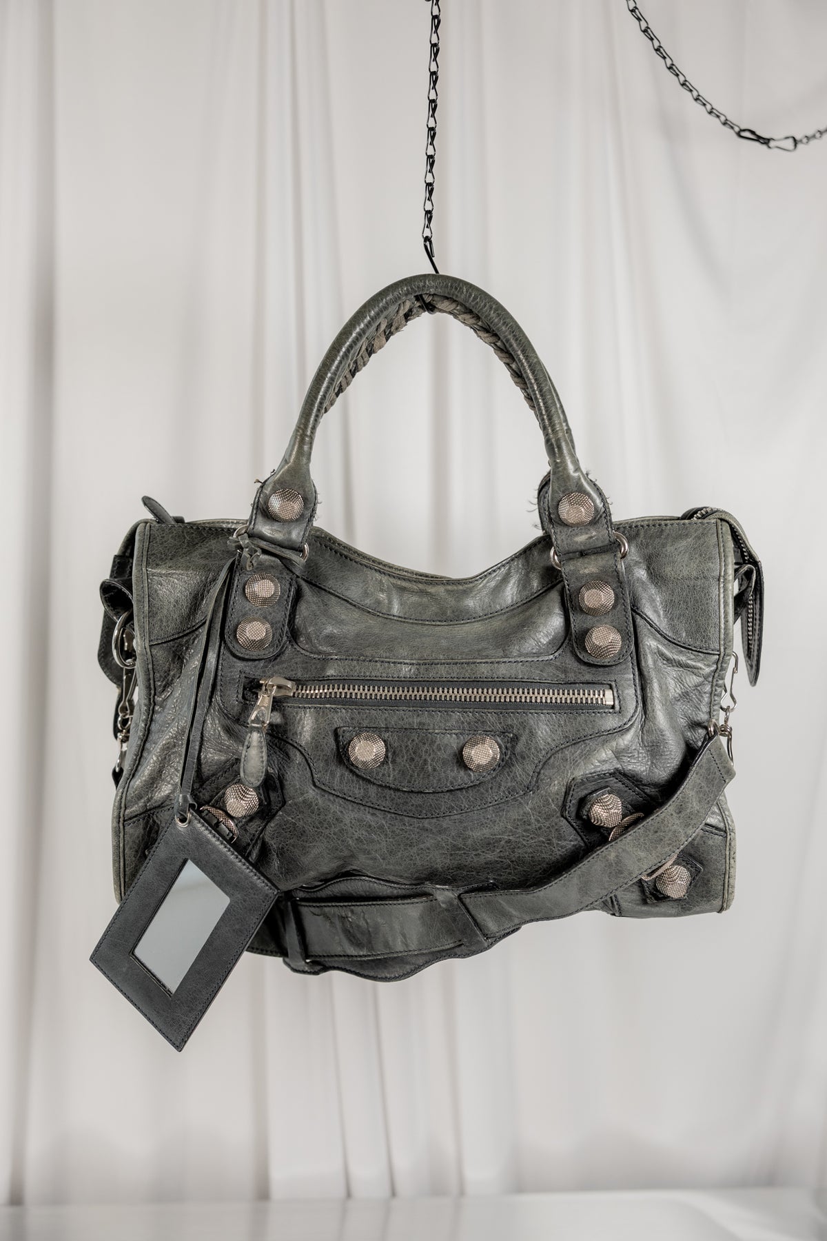 Balenciaga 2008 Gray Giant 21 Stud City