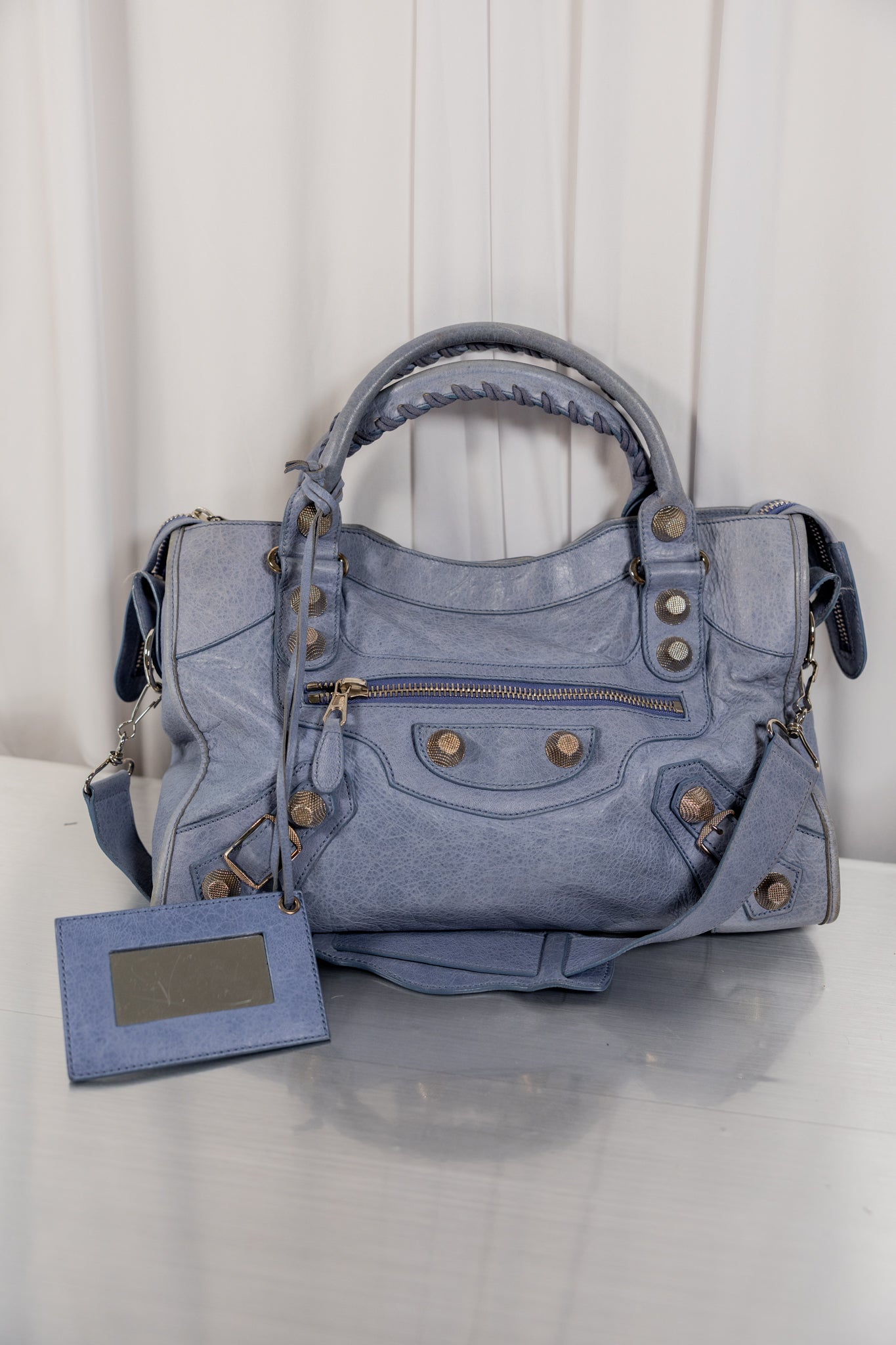 Balenciaga 2011 Periwinkle Giant 21 Stud City