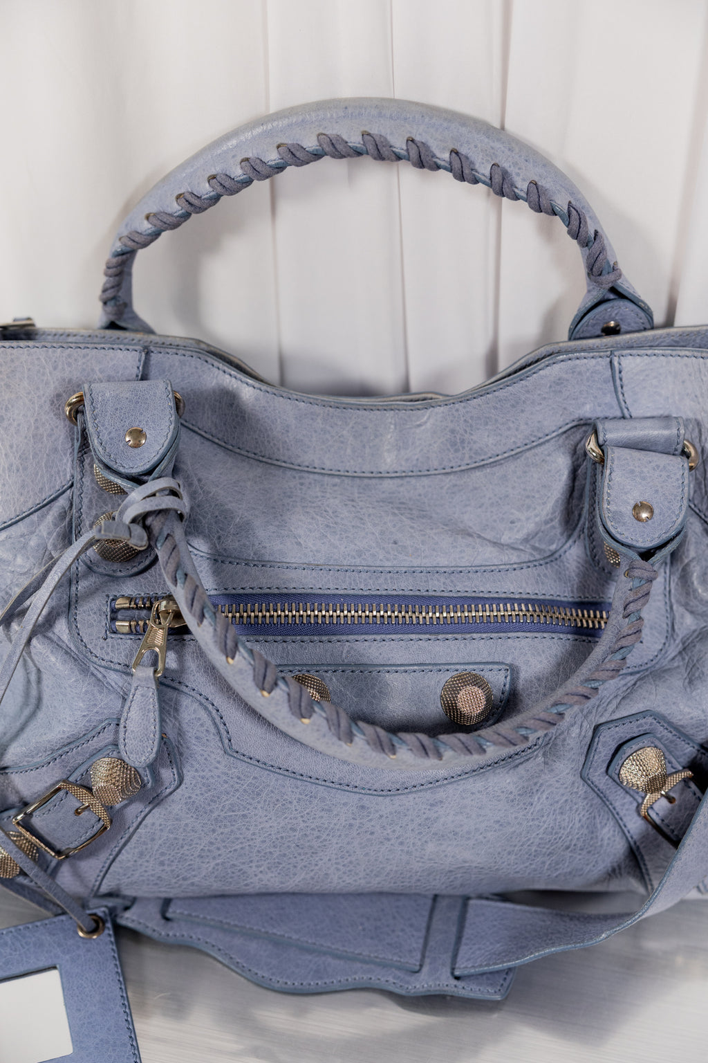 Balenciaga 2011 Periwinkle Giant 21 Stud City