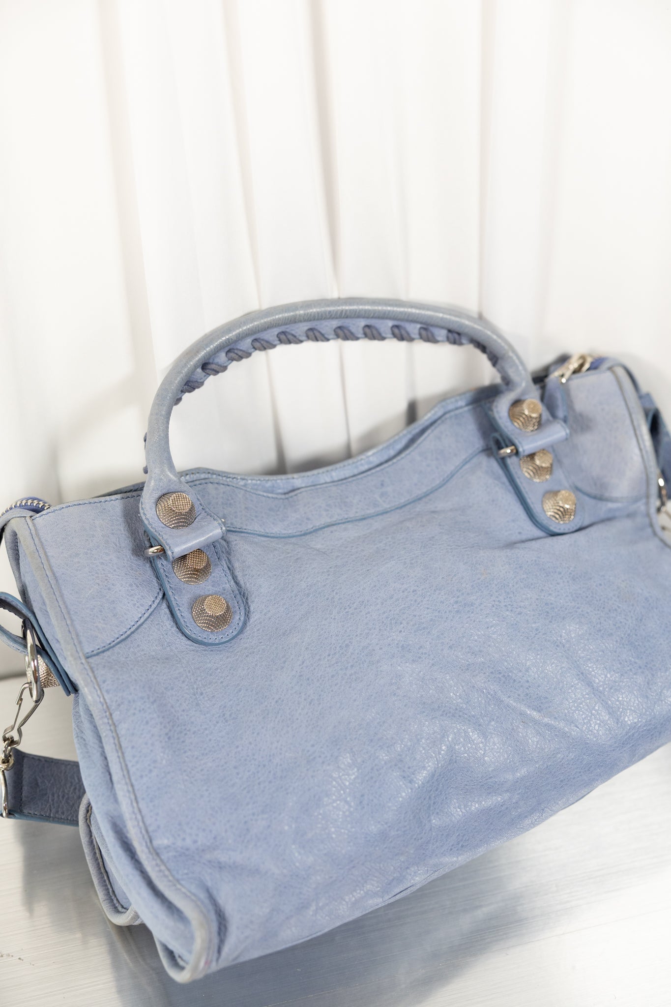 Balenciaga 2011 Periwinkle Giant 21 Stud City
