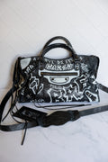 Balenciaga Graffiti Medium City Bag