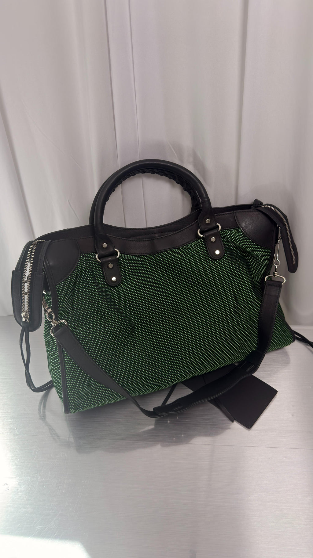 Balenciaga Green/Yellow 2015 City Bag