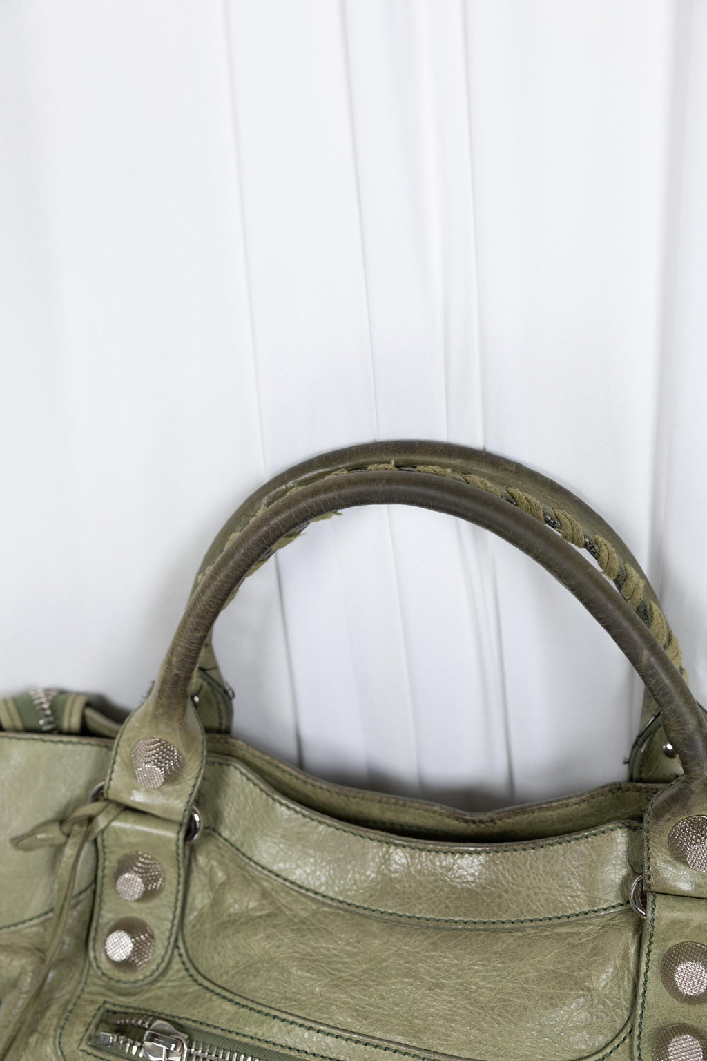 Balenciaga Green Khaki Giant 21 Medium city