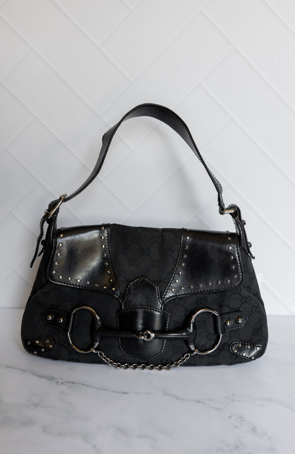 Gucci Horsebit Shoulder Bag