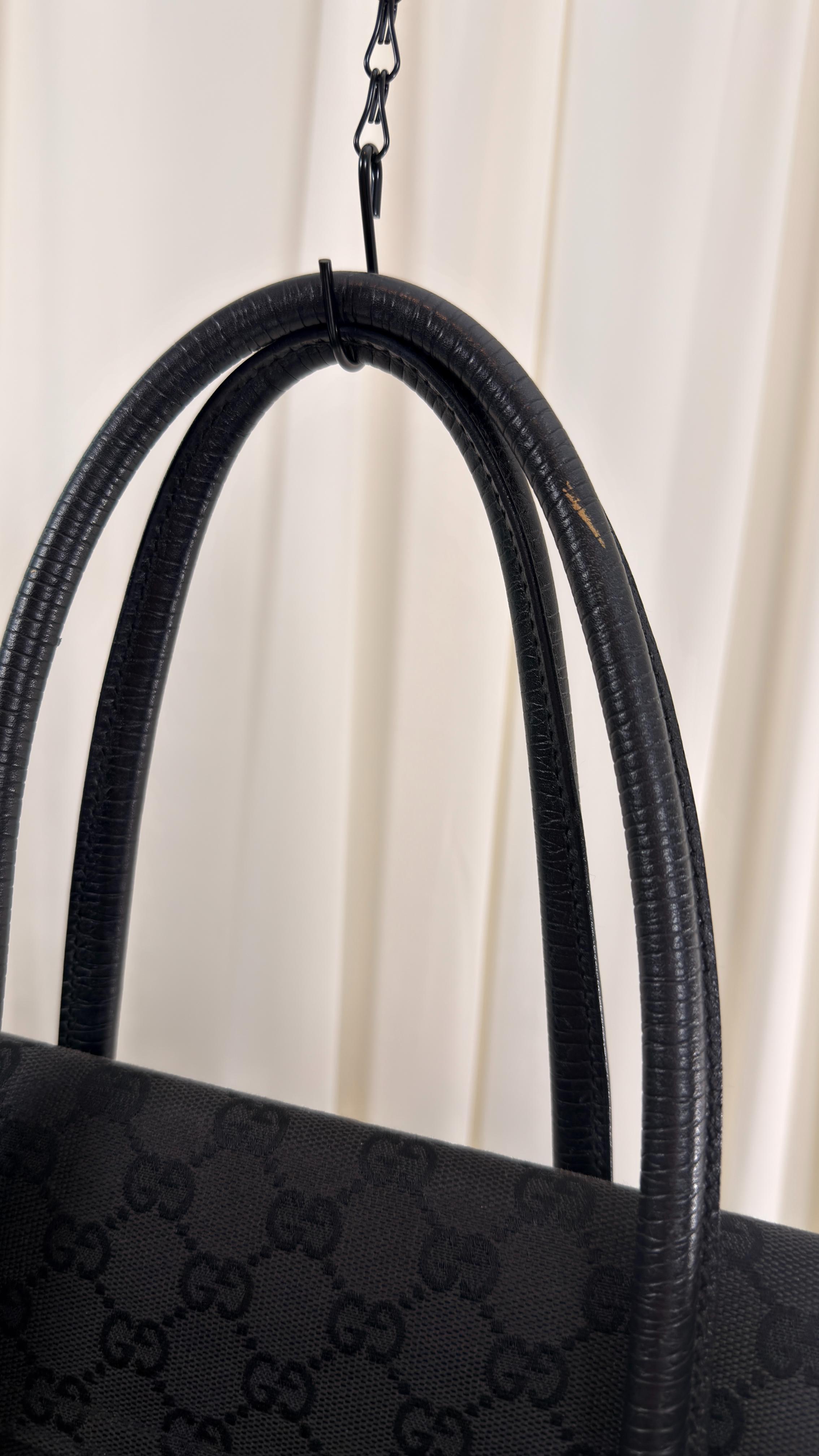 Gucci Black Horsebit Bag