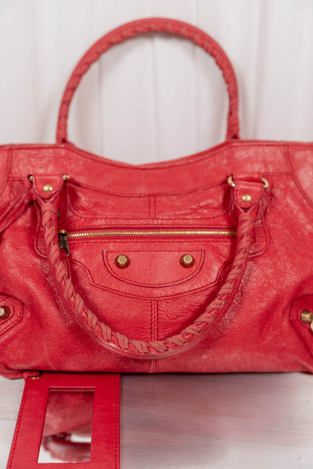 Balenciaga 2012 Hot Pink Part time- Rose Gold Hardware