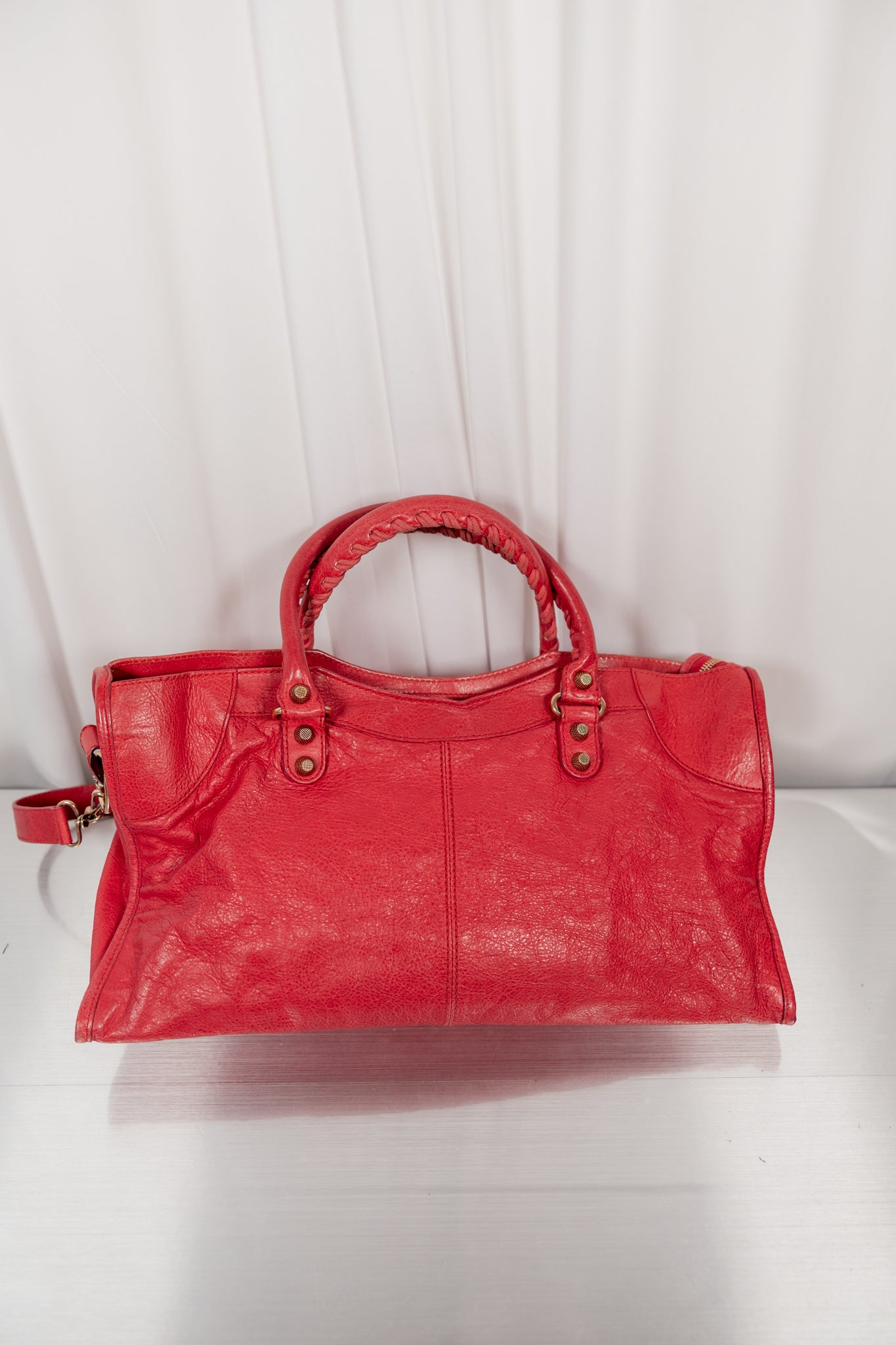 Balenciaga 2012 Hot Pink Part time- Rose Gold Hardware