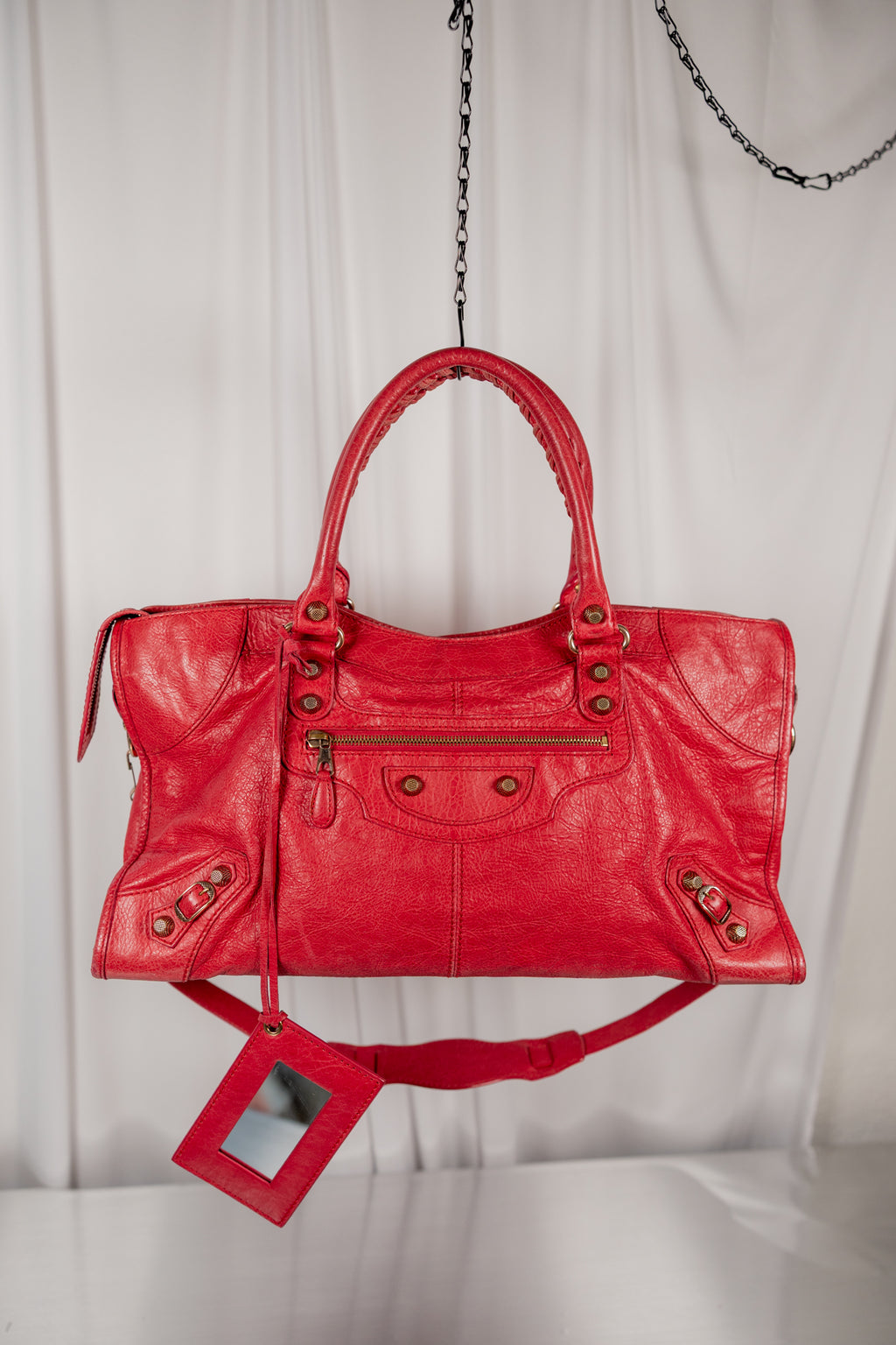 Balenciaga 2012 Hot Pink Part time- Rose Gold Hardware