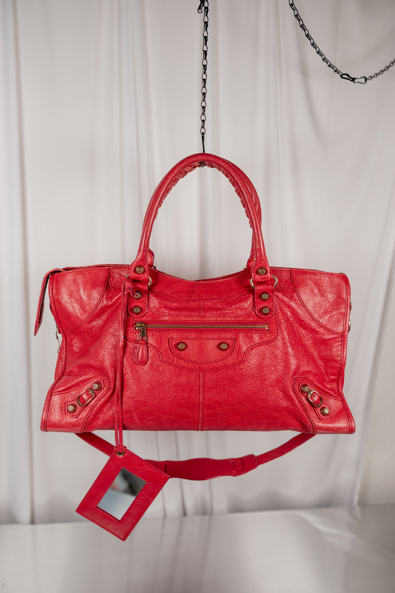 Balenciaga 2012 Hot Pink Part time- Rose Gold Hardware