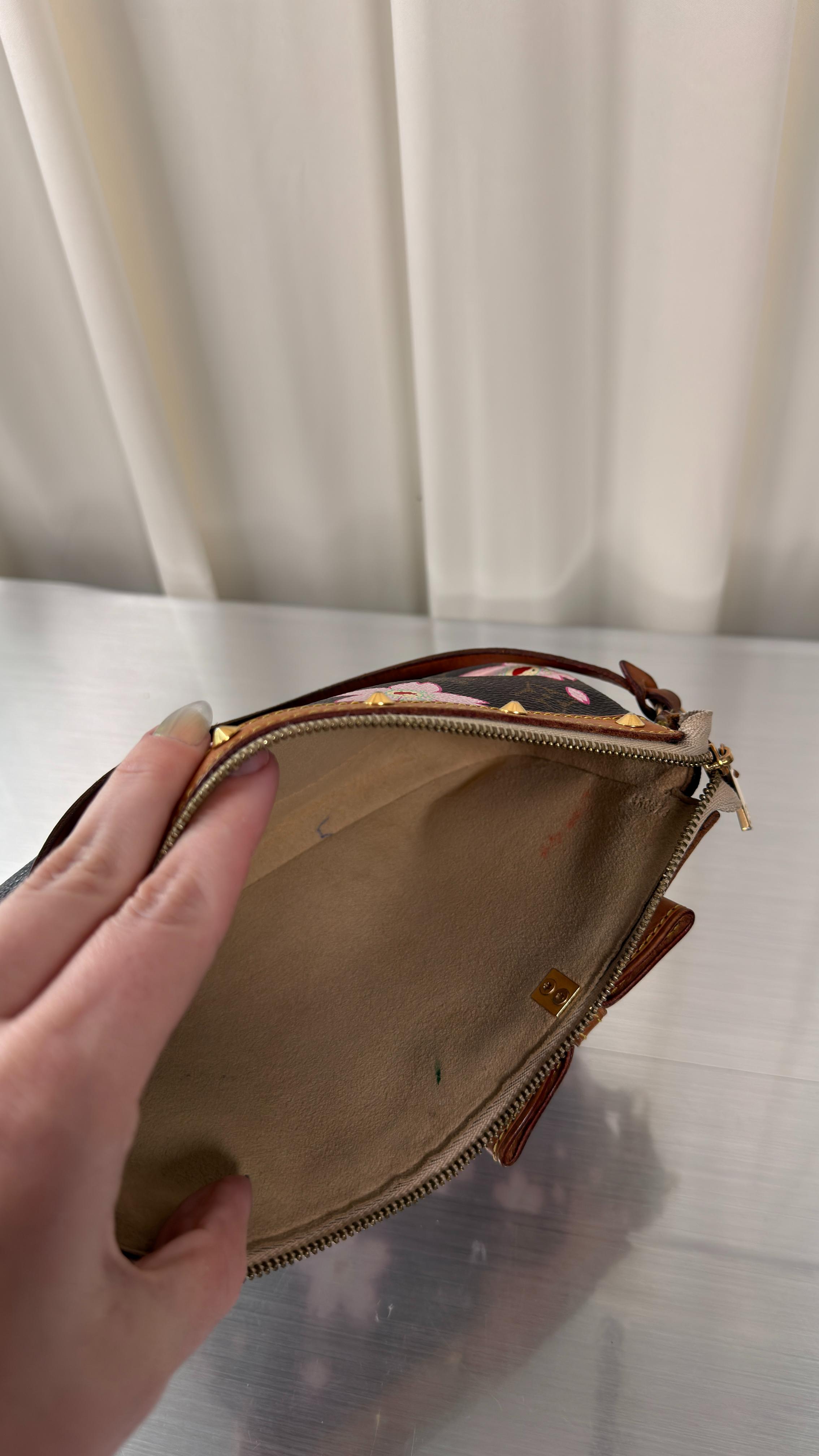 Louis Vuitton Cherry Blossom Pochette Bag