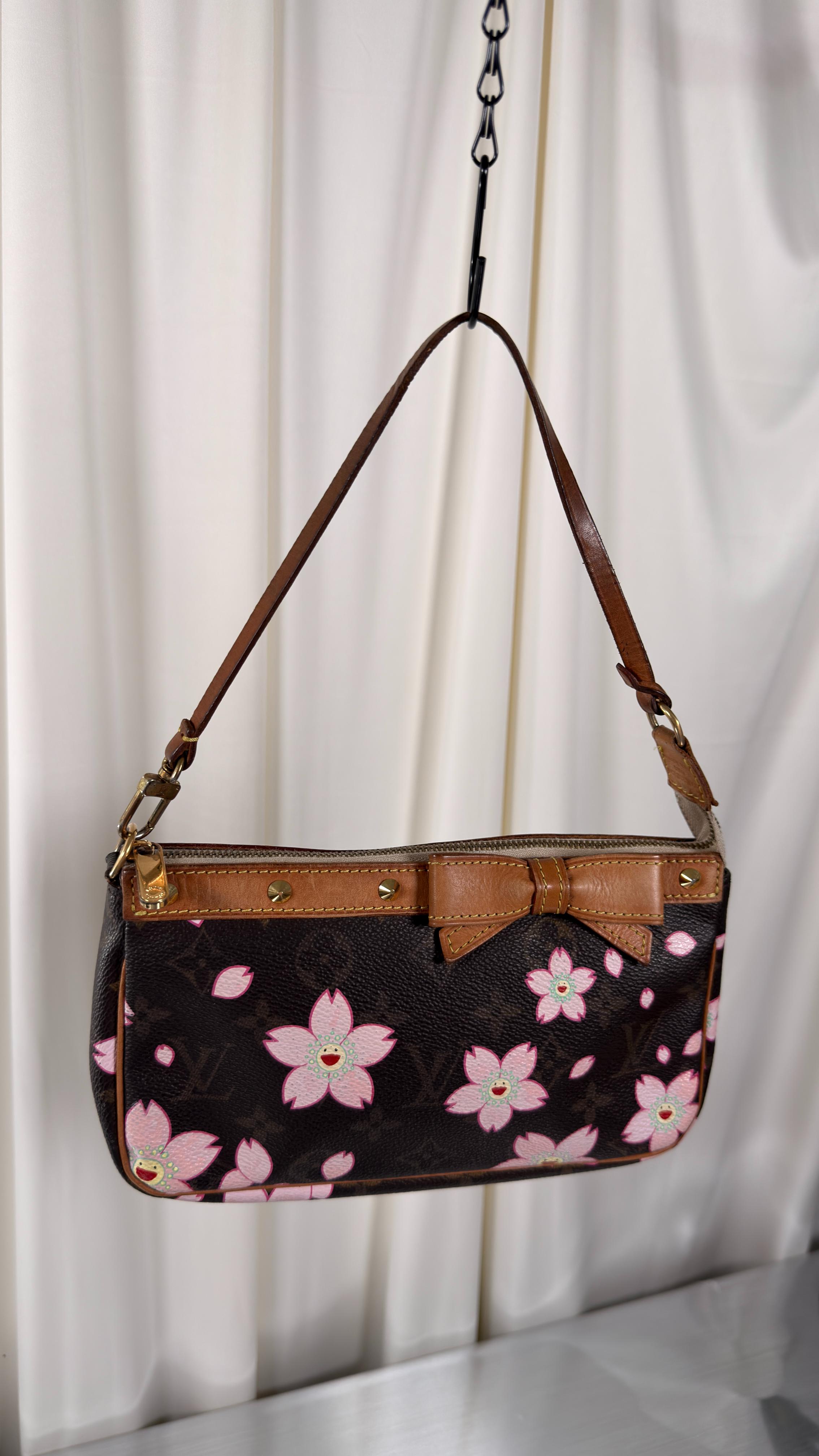 Louis Vuitton Cherry Blossom Pochette Bag