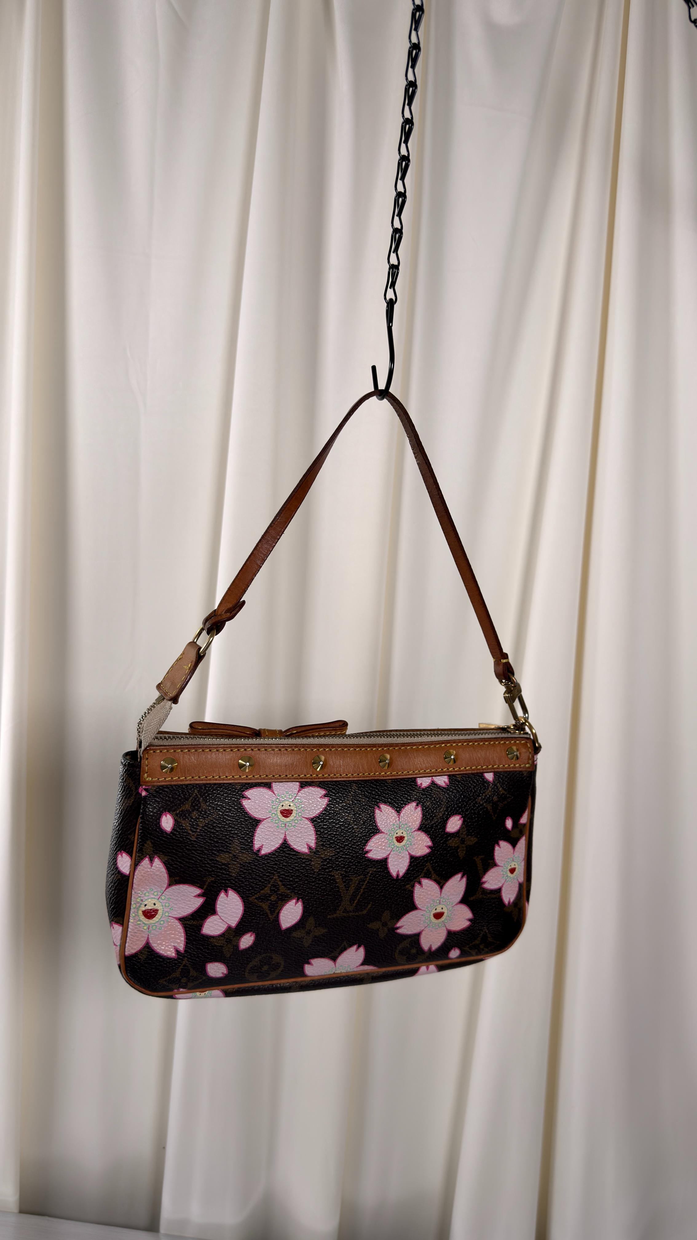 Louis Vuitton Cherry Blossom Pochette Bag