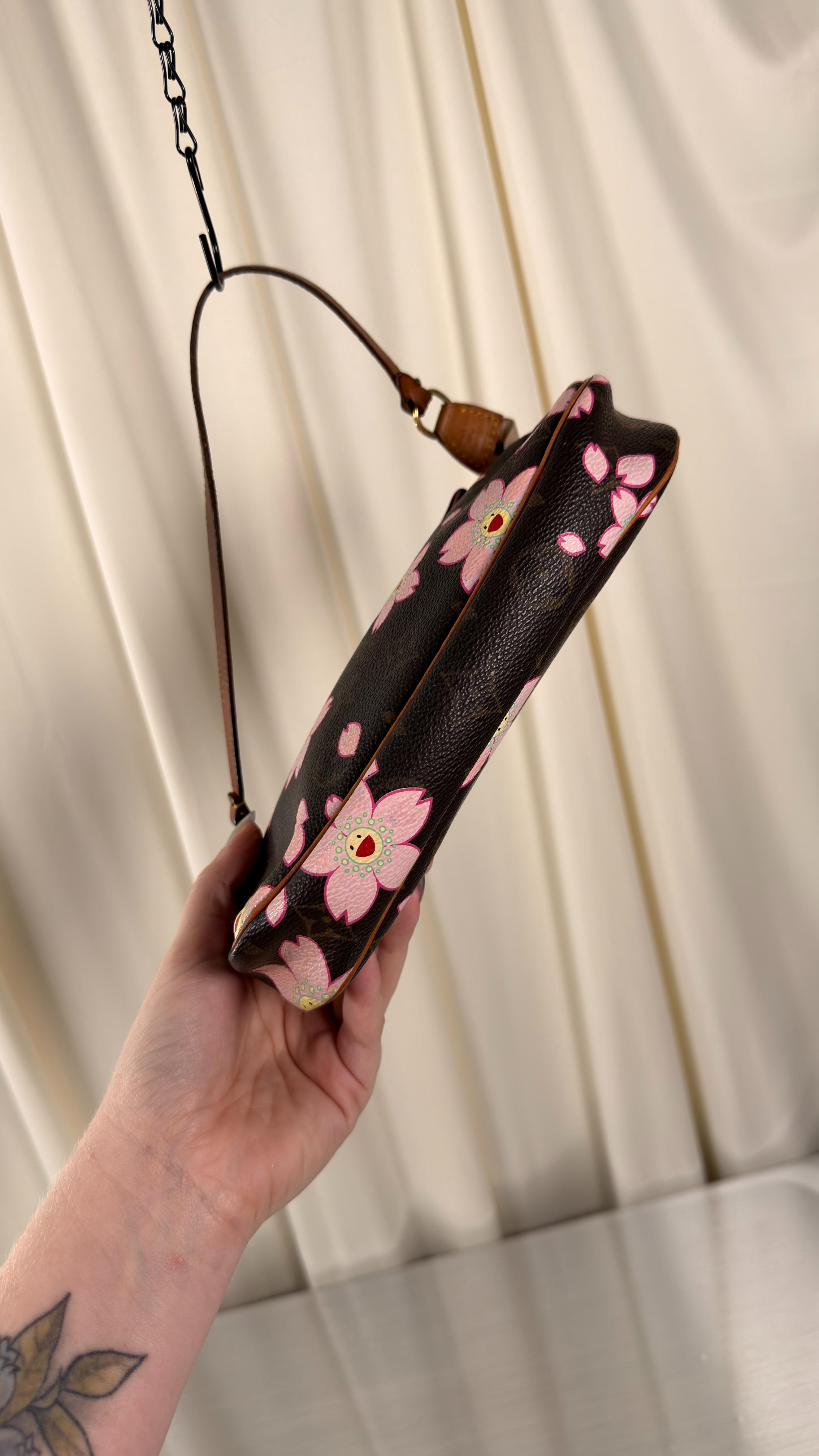 Louis Vuitton Cherry Blossom Pochette Bag