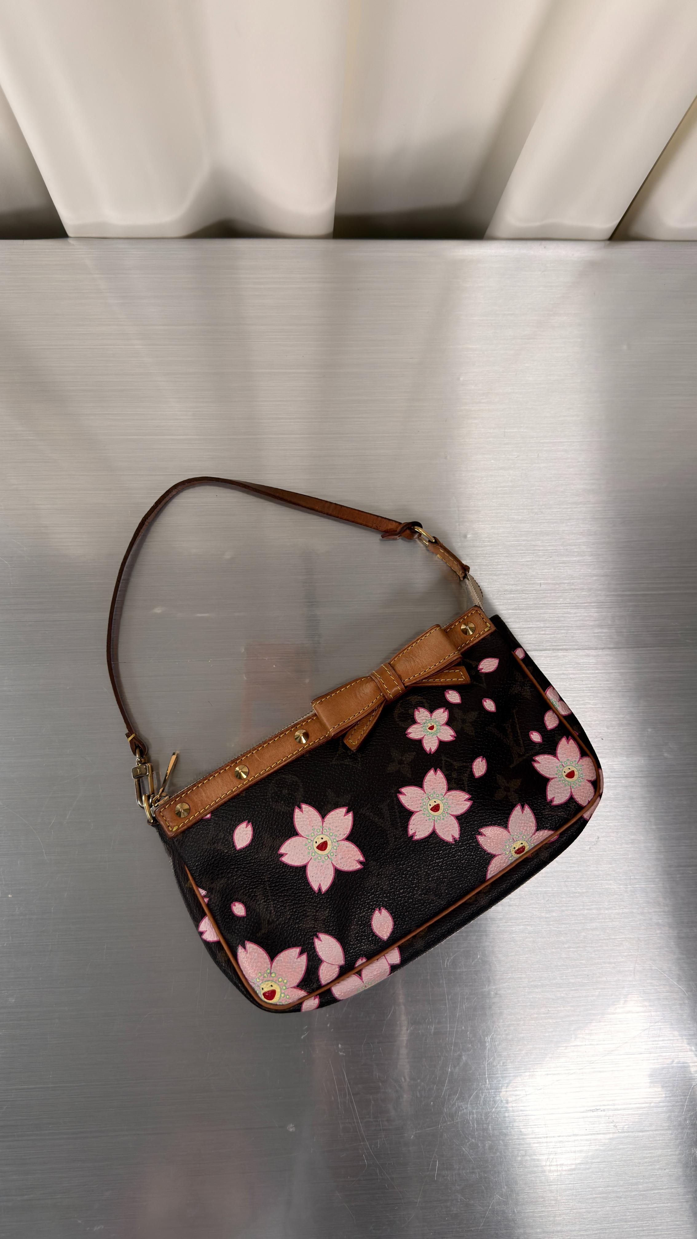 Louis Vuitton Cherry Blossom Pochette Bag