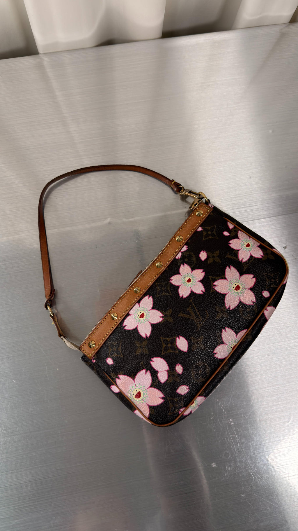 Louis Vuitton Cherry Blossom Pochette Bag