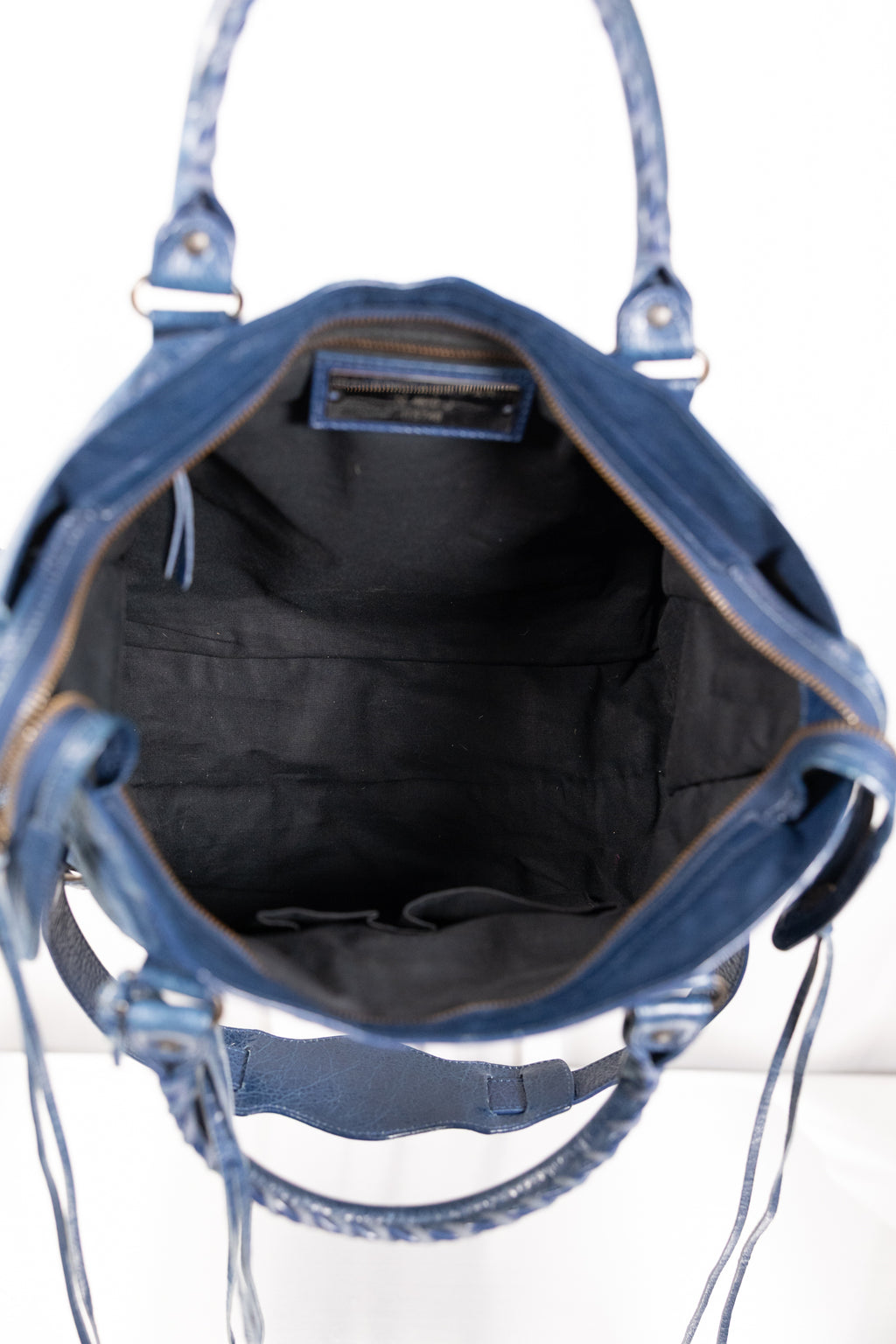 Balenciaga 2013 Navy Blue Medium City