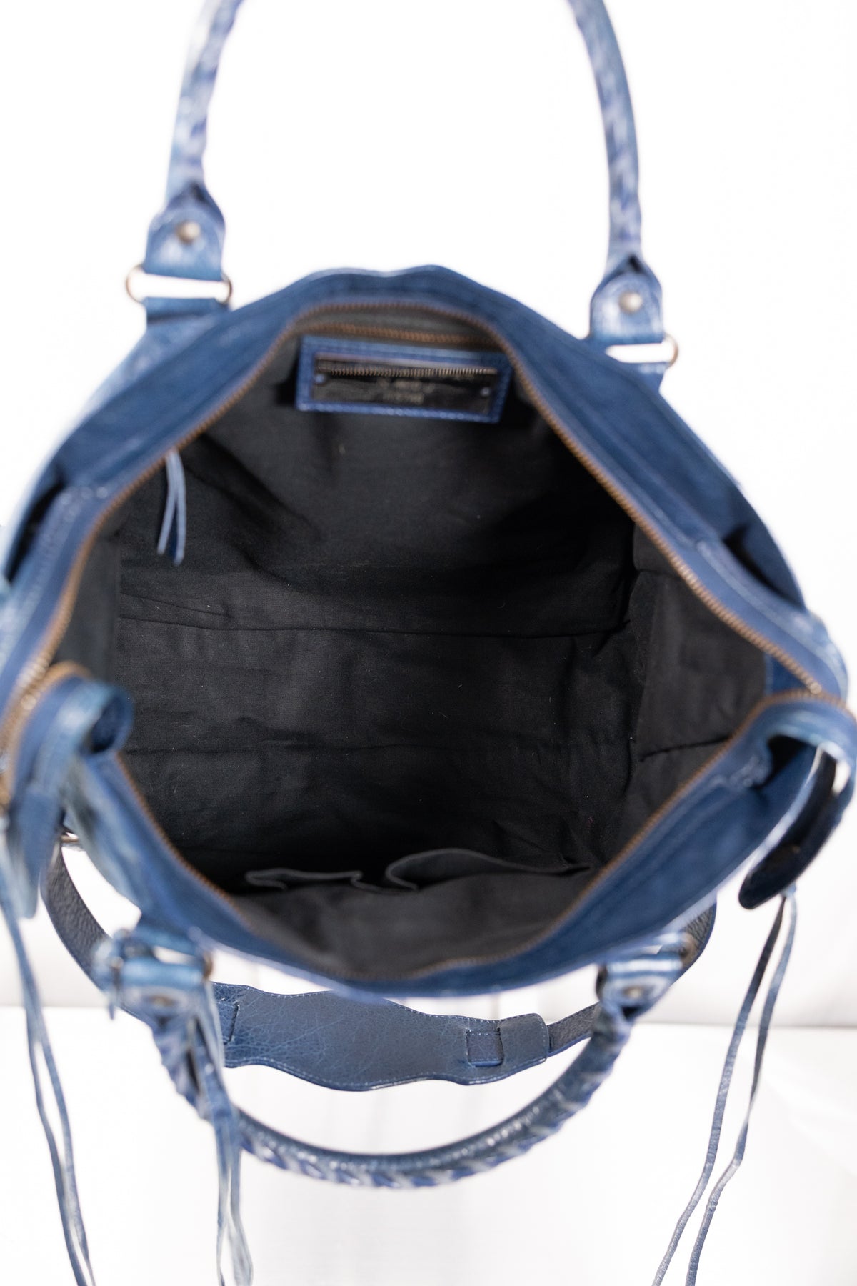 Balenciaga 2013 Navy Blue Medium City