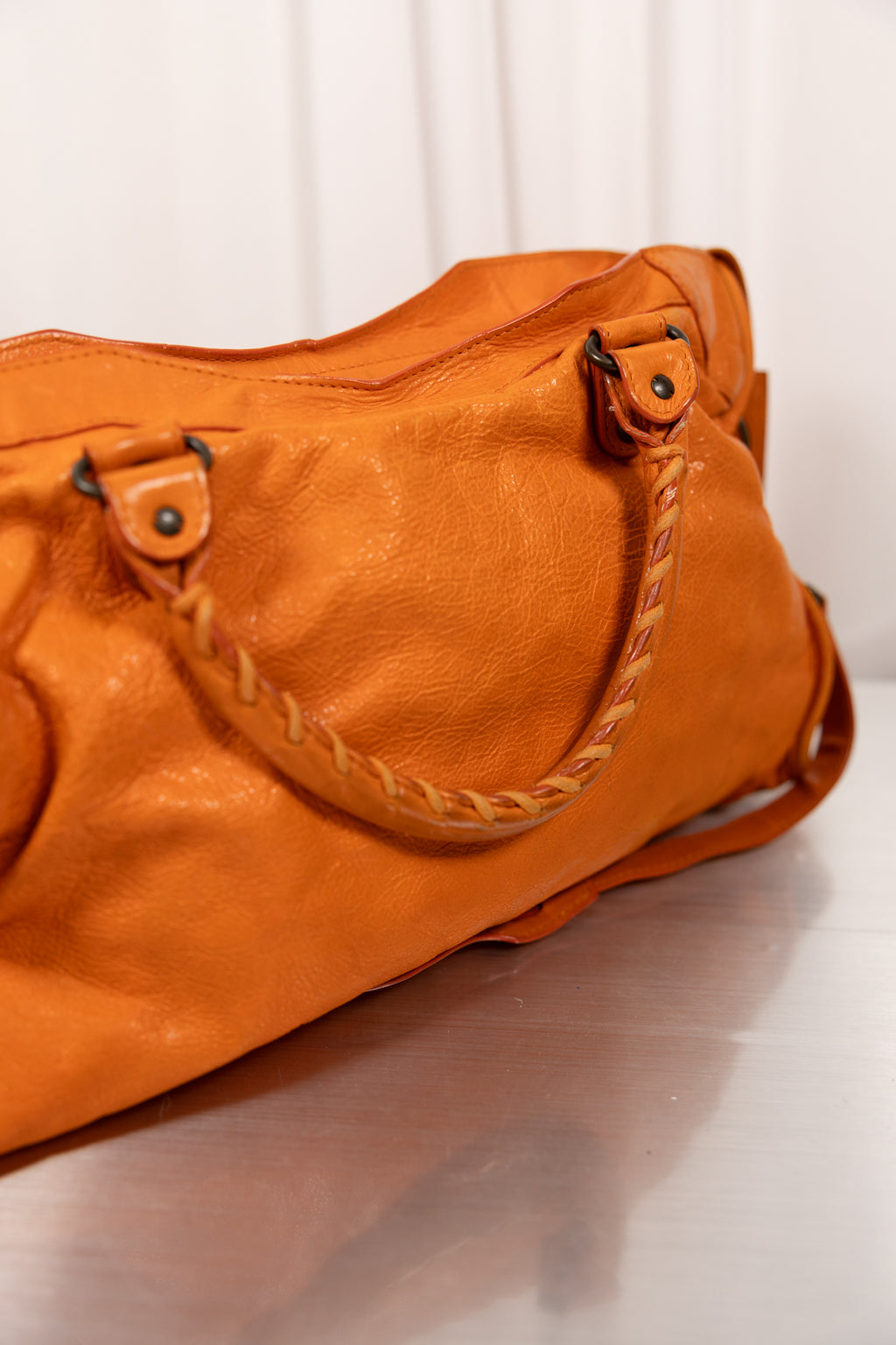 Balenciaga 2013 Orange Medium City