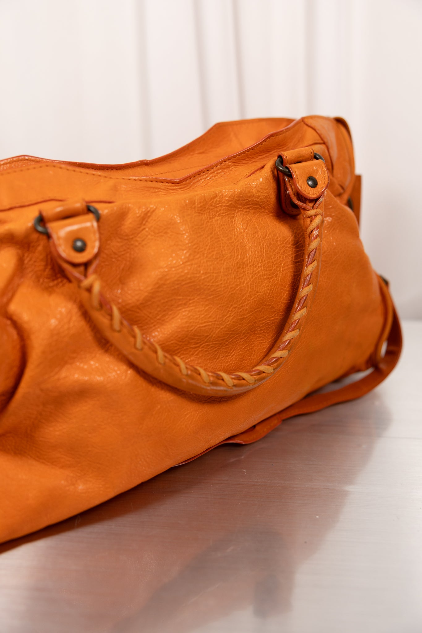 Balenciaga 2013 Orange Medium City