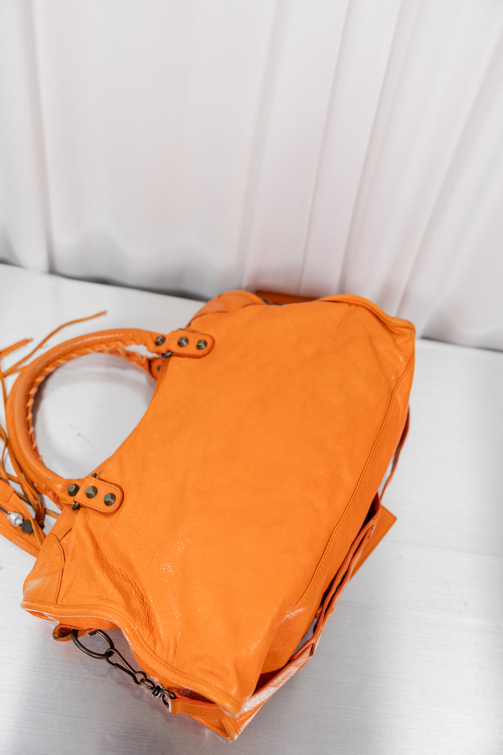 Balenciaga 2013 Orange Medium City