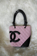 Chanel Cambon Mini Pink Tote *RARE*
