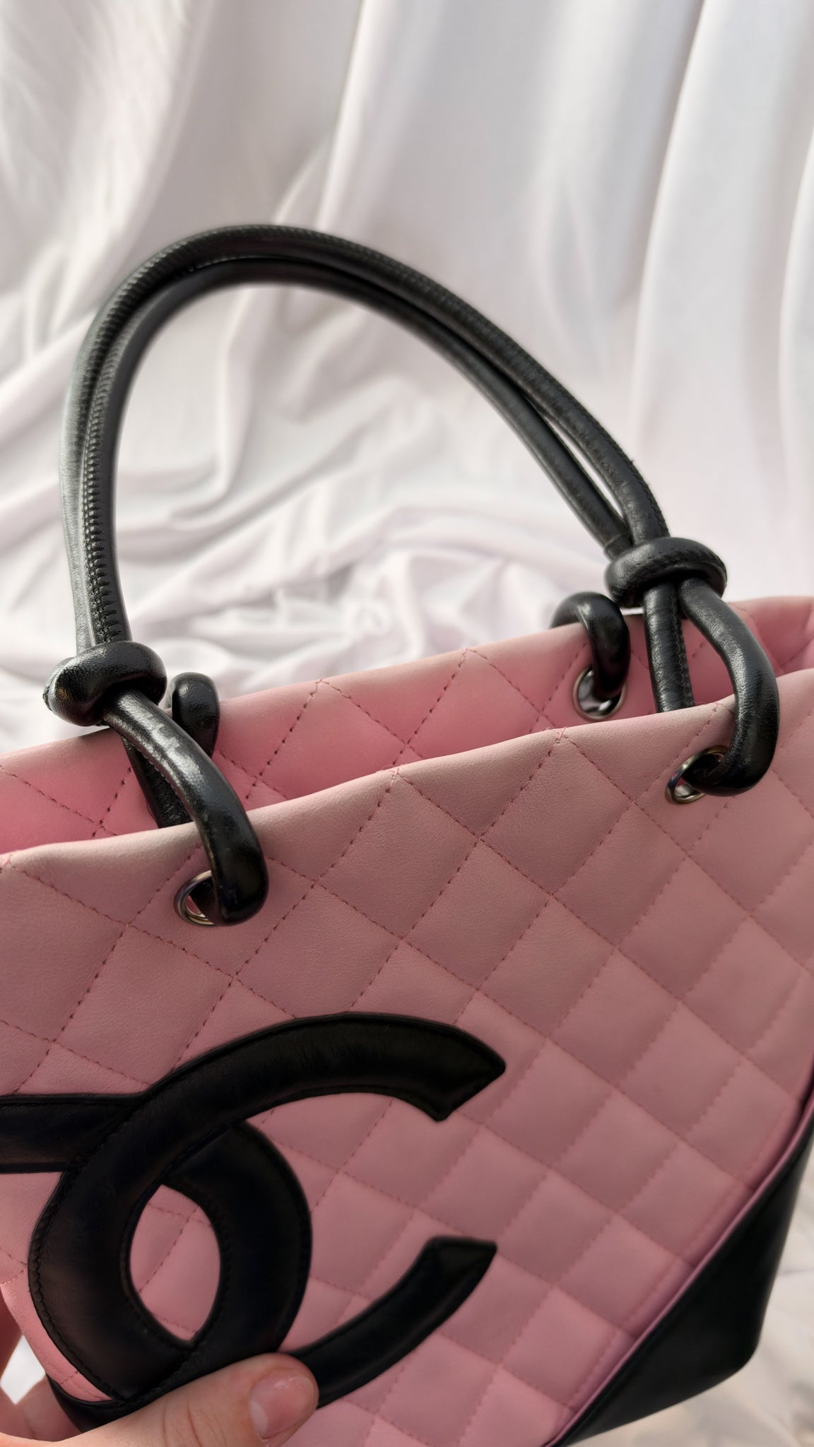 Chanel Cambon Mini Pink Tote *RARE*