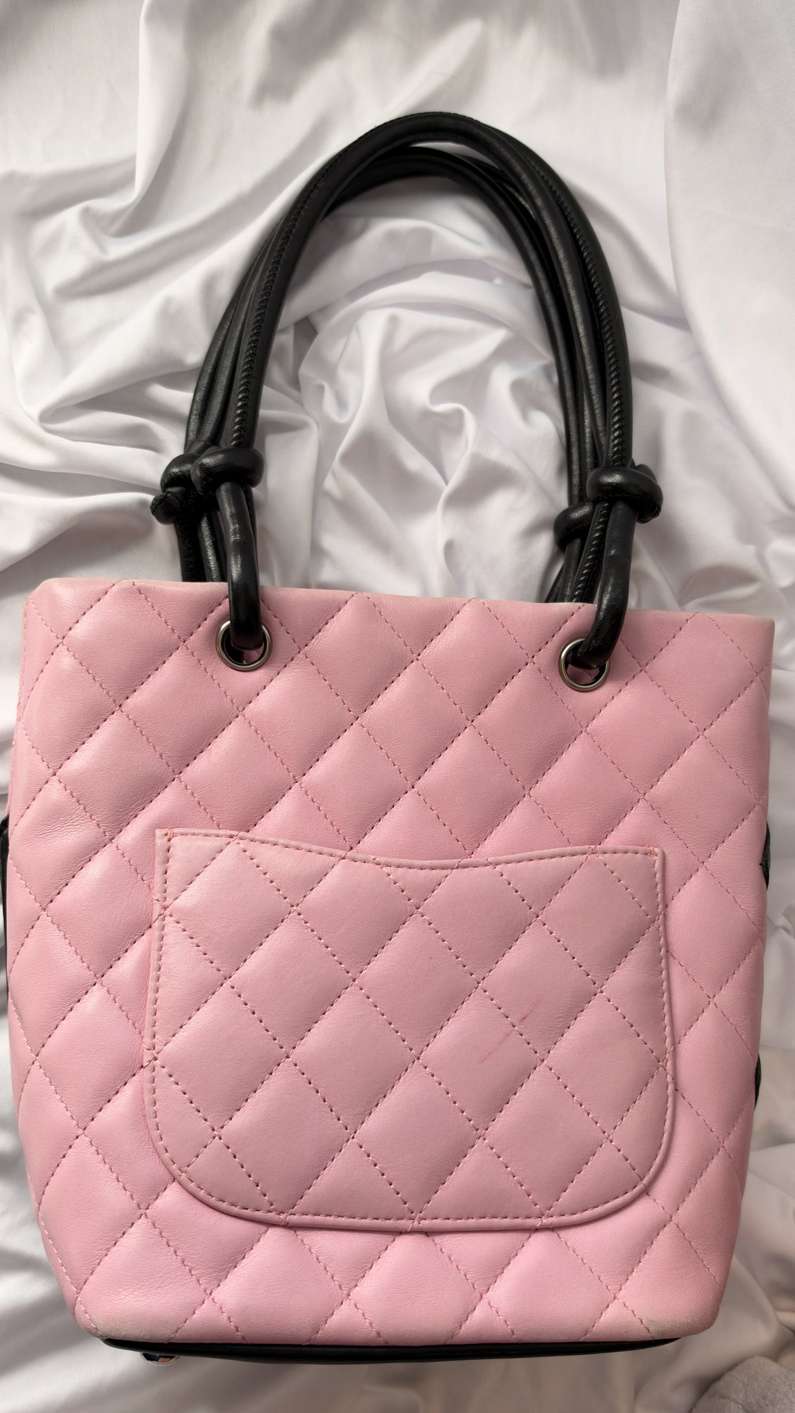 Chanel Cambon Mini Pink Tote *RARE*