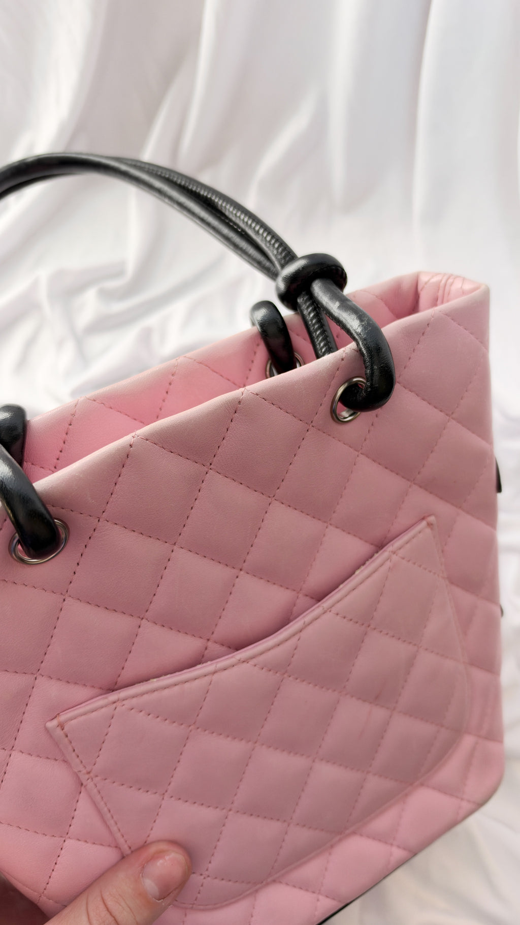 Chanel Cambon Mini Pink Tote *RARE*