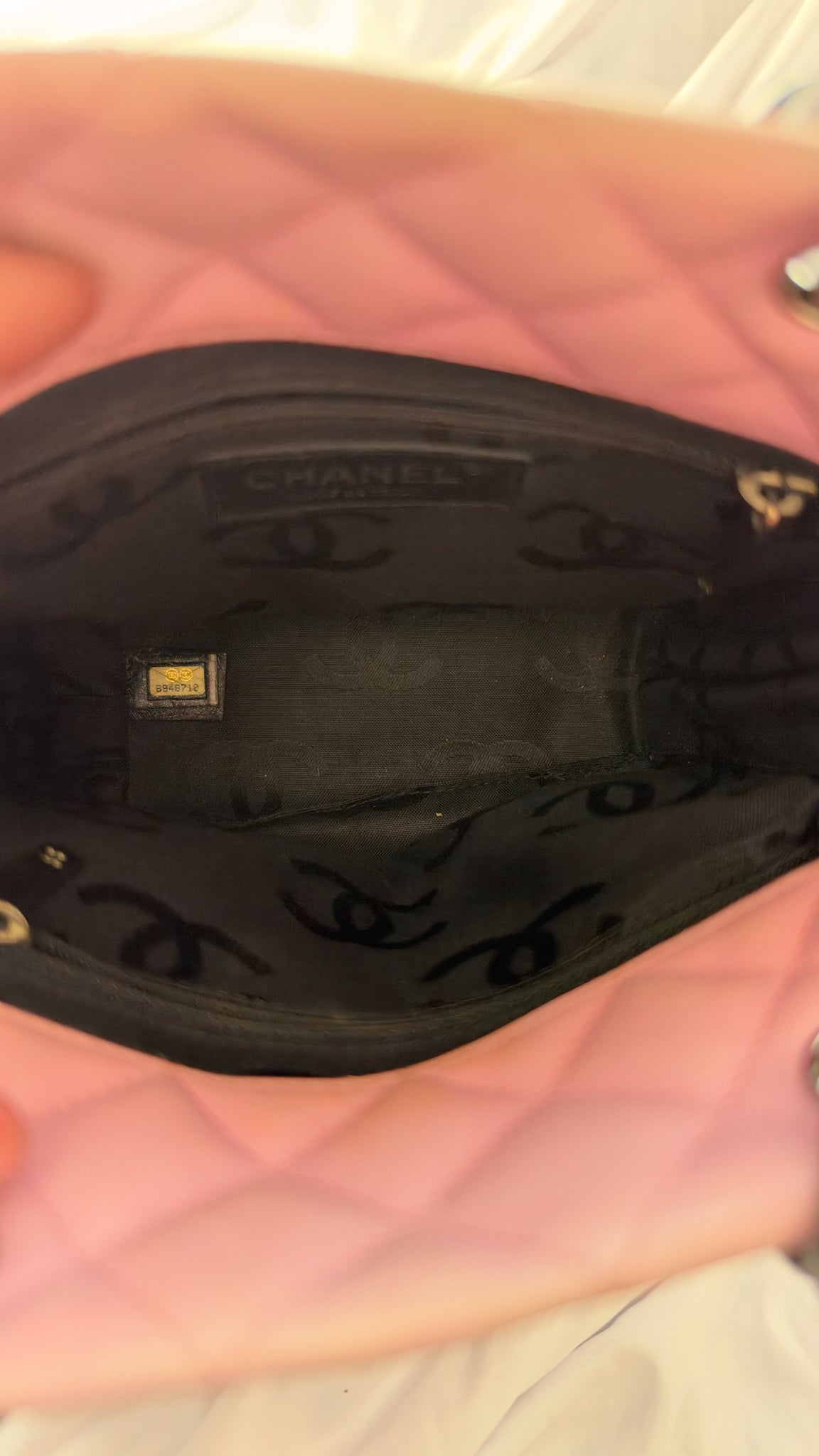 Chanel Cambon Mini Pink Tote *RARE*