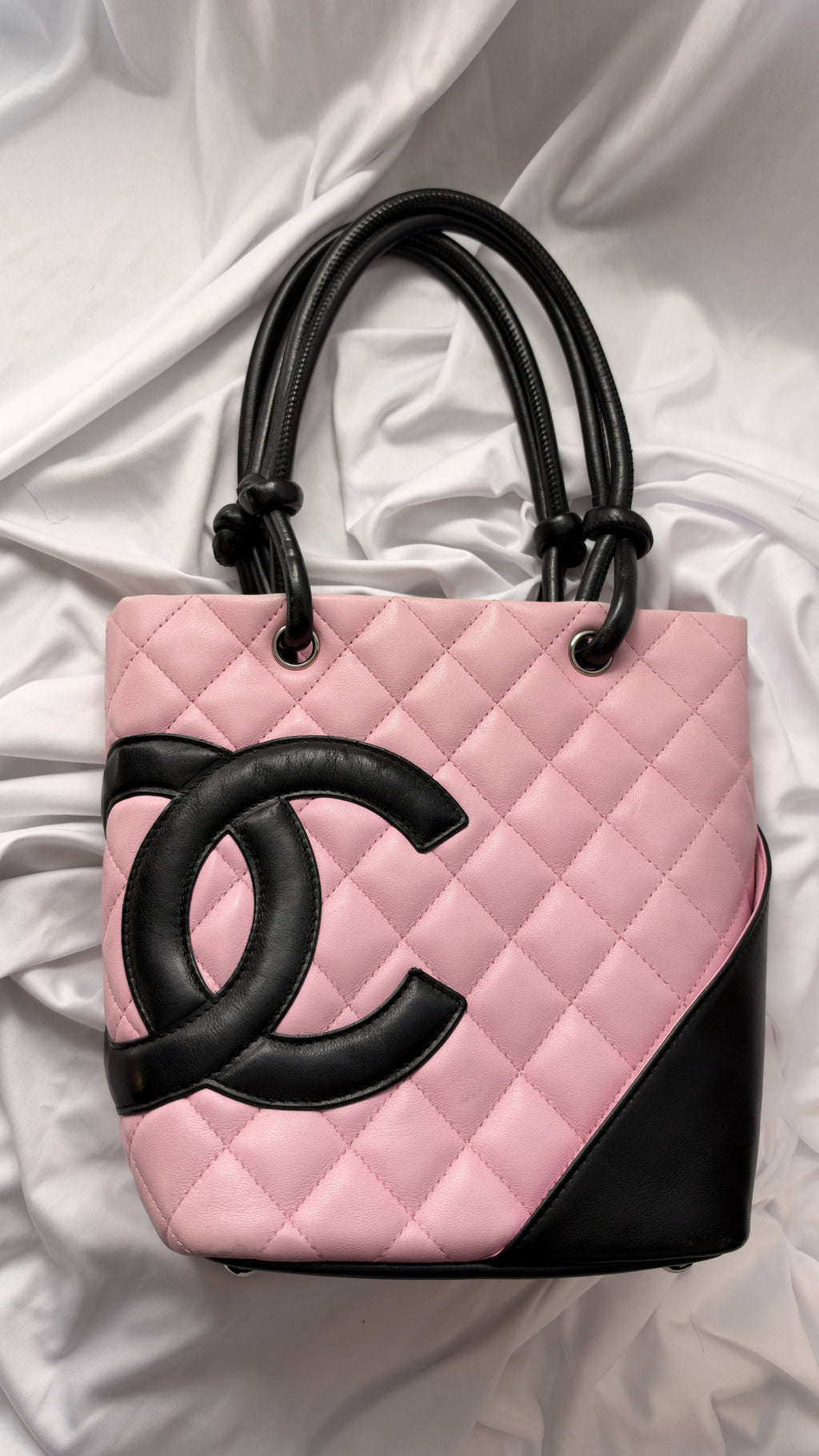 Chanel Cambon Mini Pink Tote *RARE*