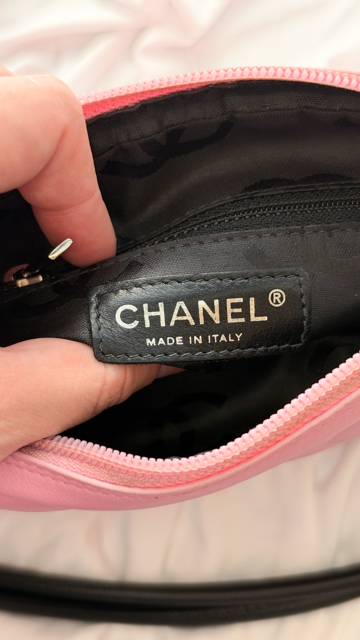Chanel Cambon Pink Pochette