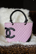 Chanel Cambon Pink Tote