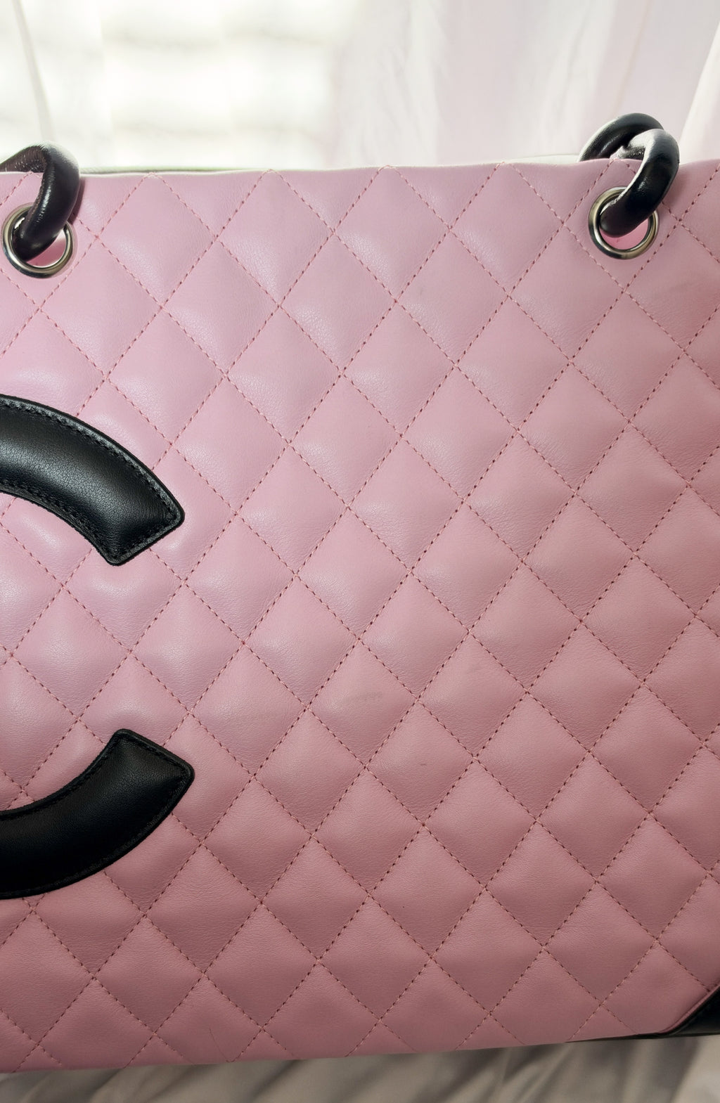Chanel Cambon Pink Tote