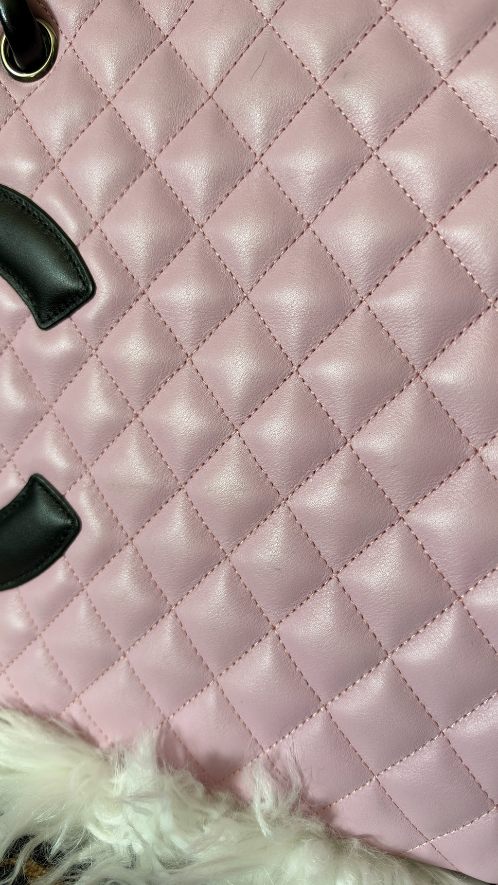 Chanel Cambon Pink Tote
