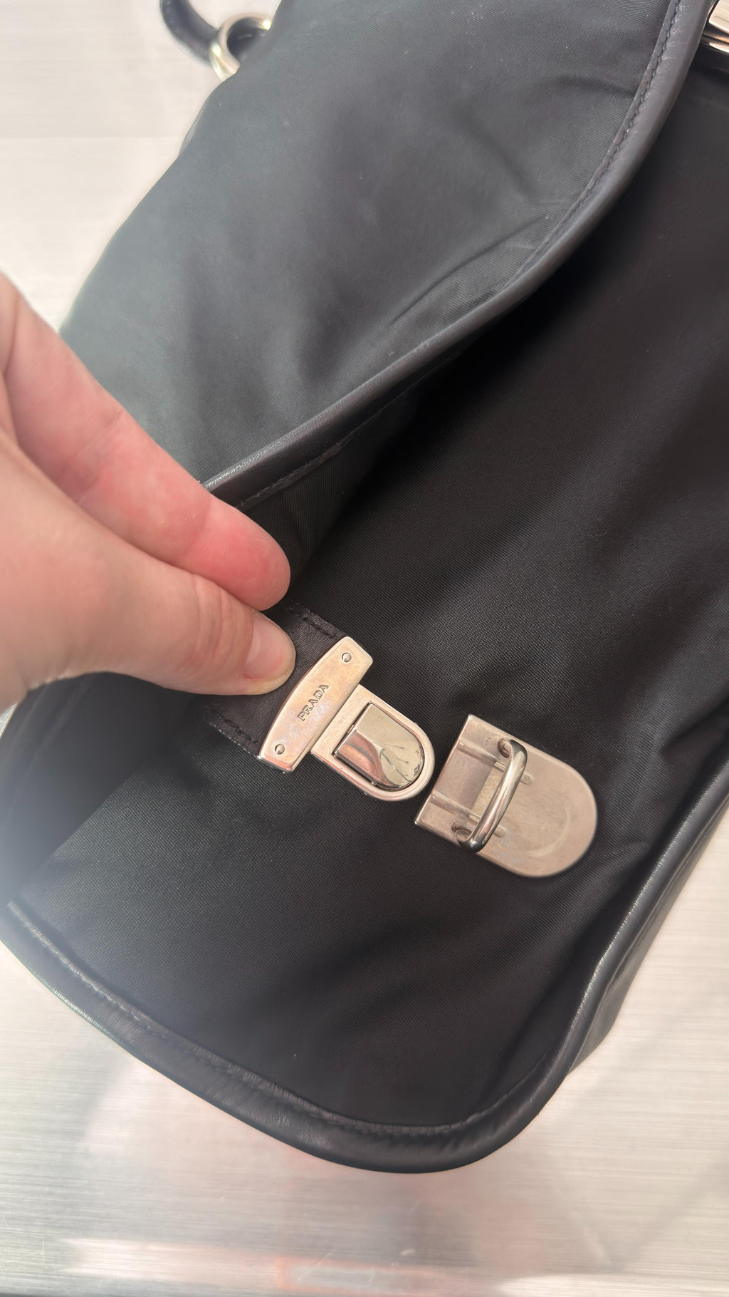 Prada Black Nylon Bag