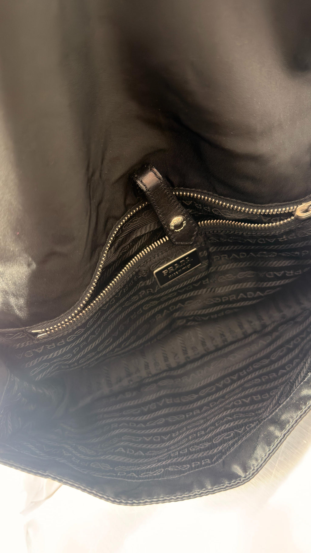 Prada Black Nylon Bag