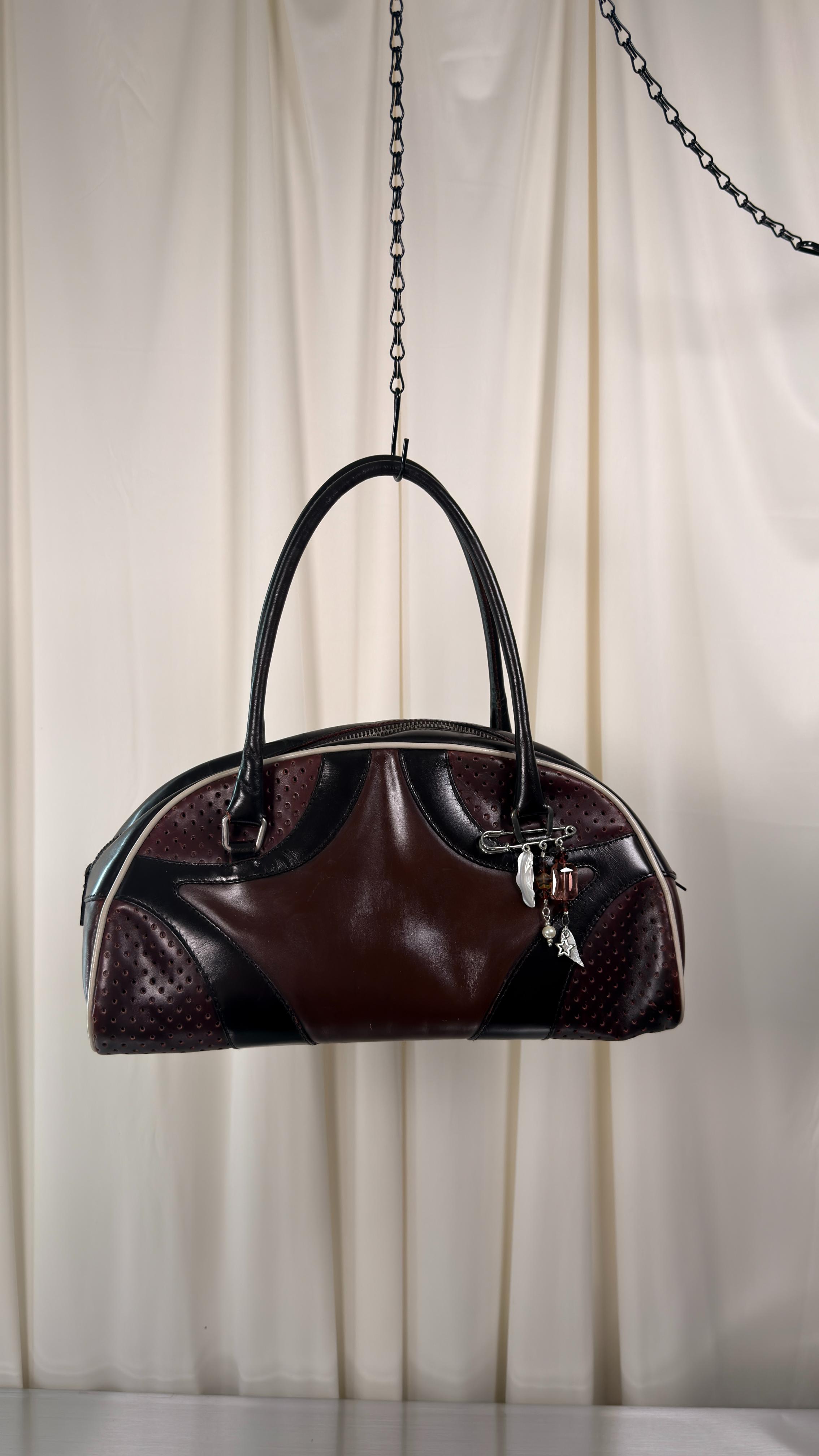 Prada Brown Bowler Bag