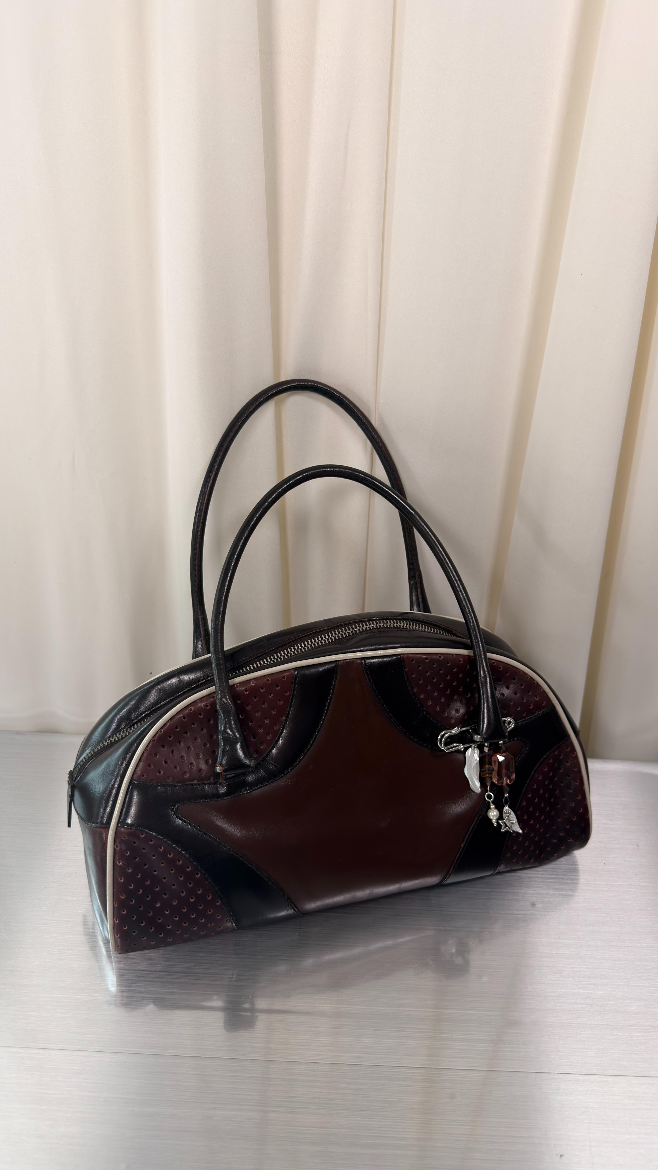 Prada Brown Bowler Bag