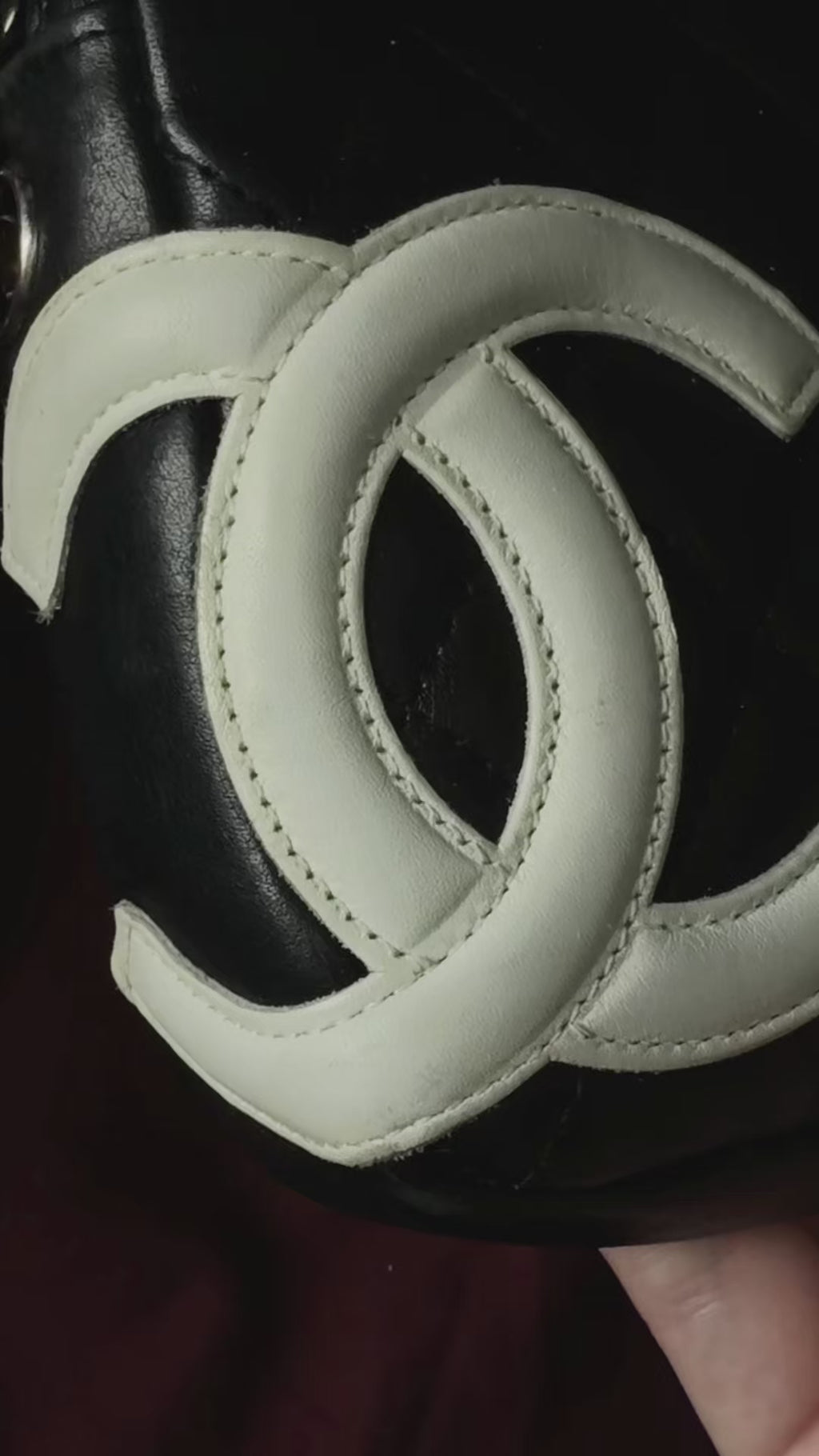 Chanel Cambon Black Pochette