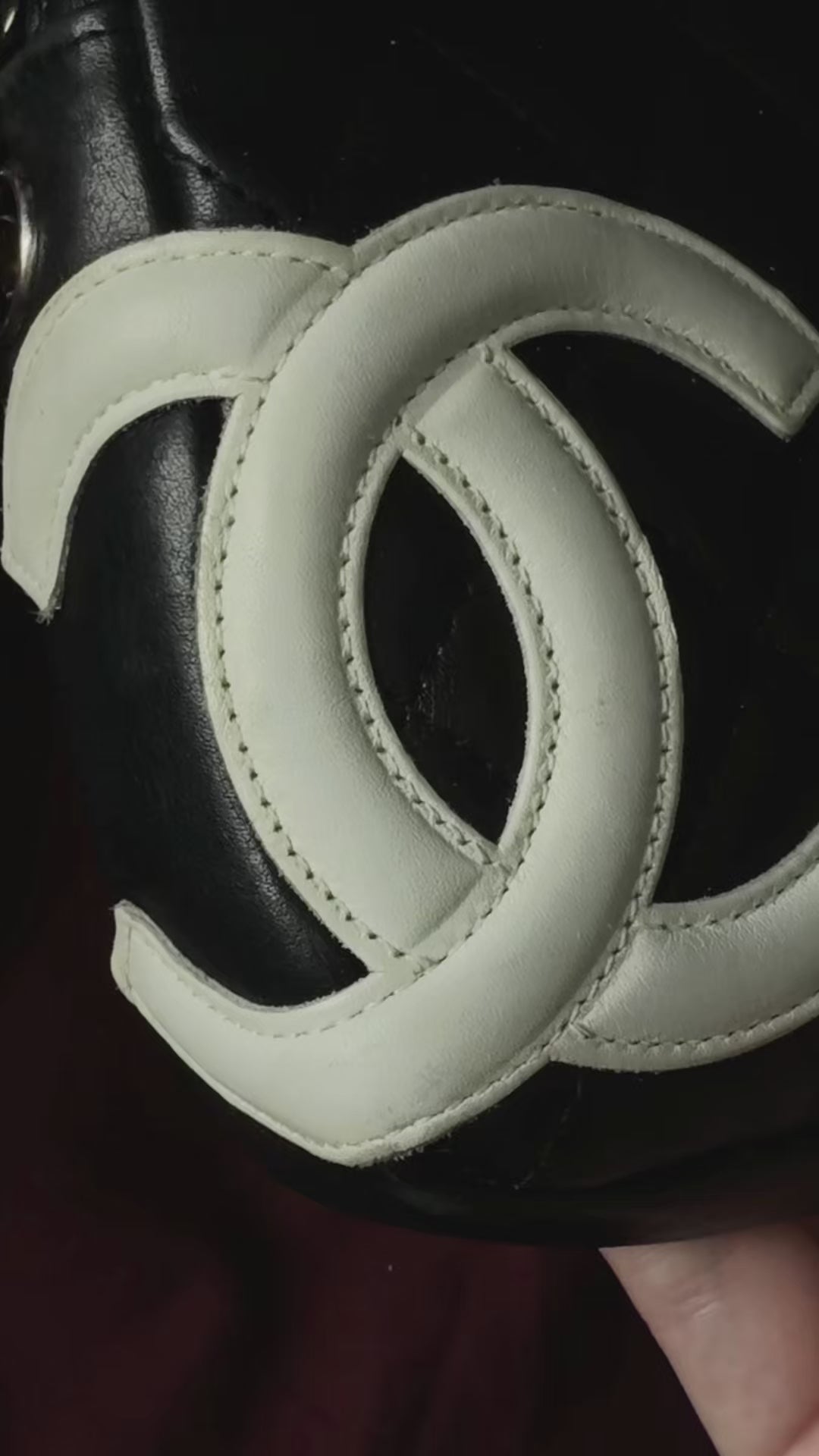 Chanel Cambon Black Pochette