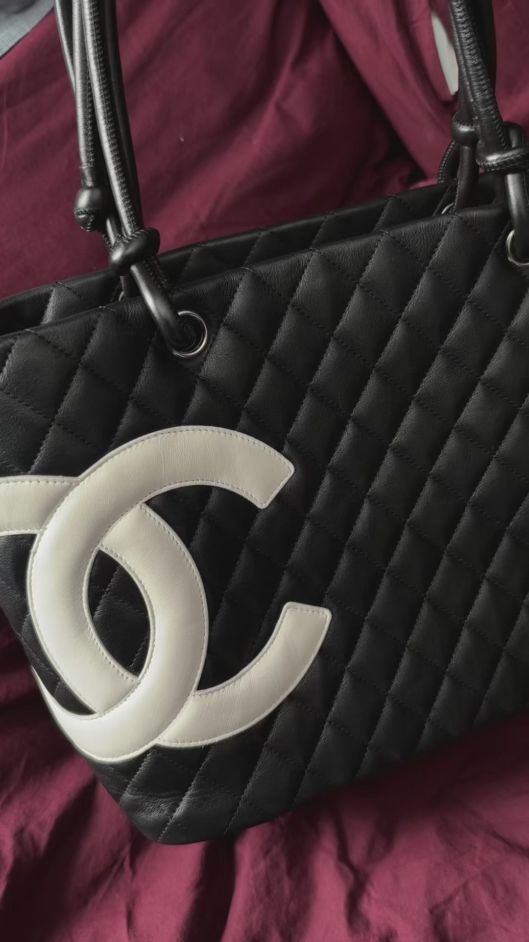 Chanel Cambon Tote Black