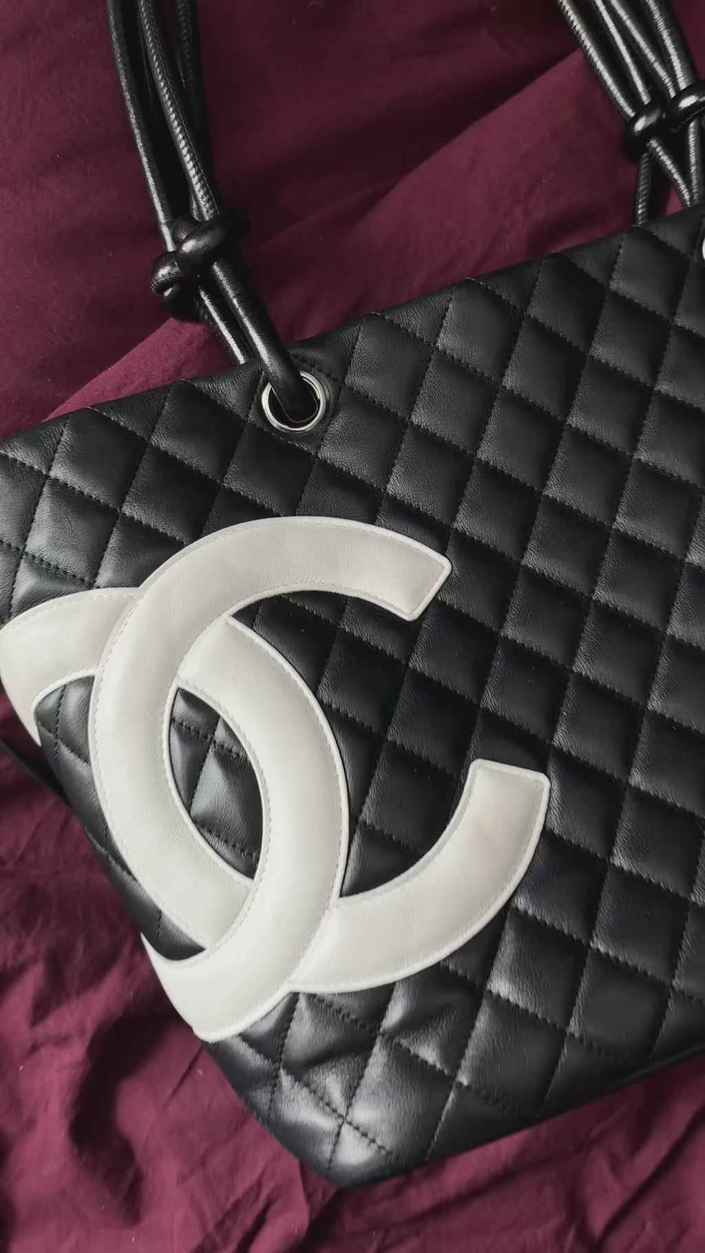 Chanel Cambon Tote Black
