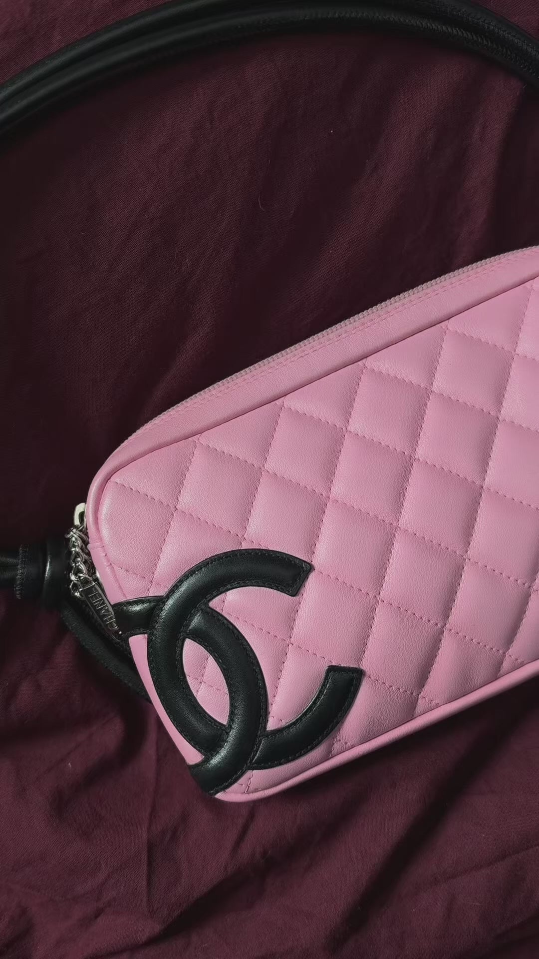 Chanel Cambon Pink Pochette