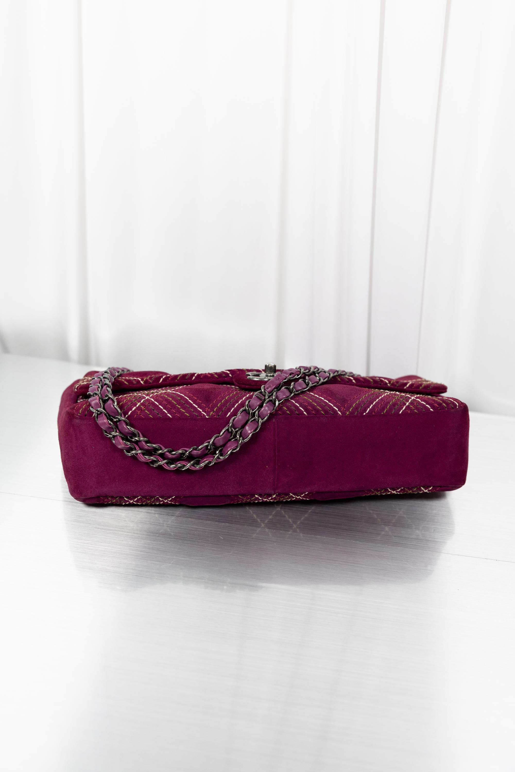 Chanel Suede Wildstitch Bag