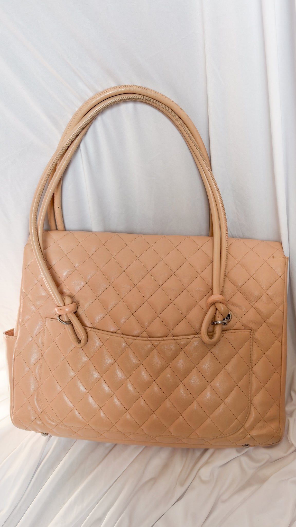 Chanel Cambon Flap Bag Tan *Rare*
