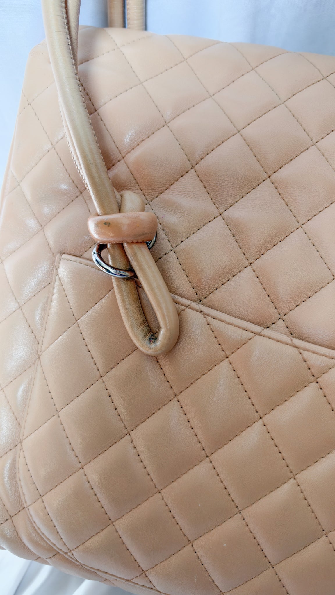 Chanel Cambon Flap Bag Tan *Rare*