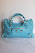 Balenciaga Work Bag Teal