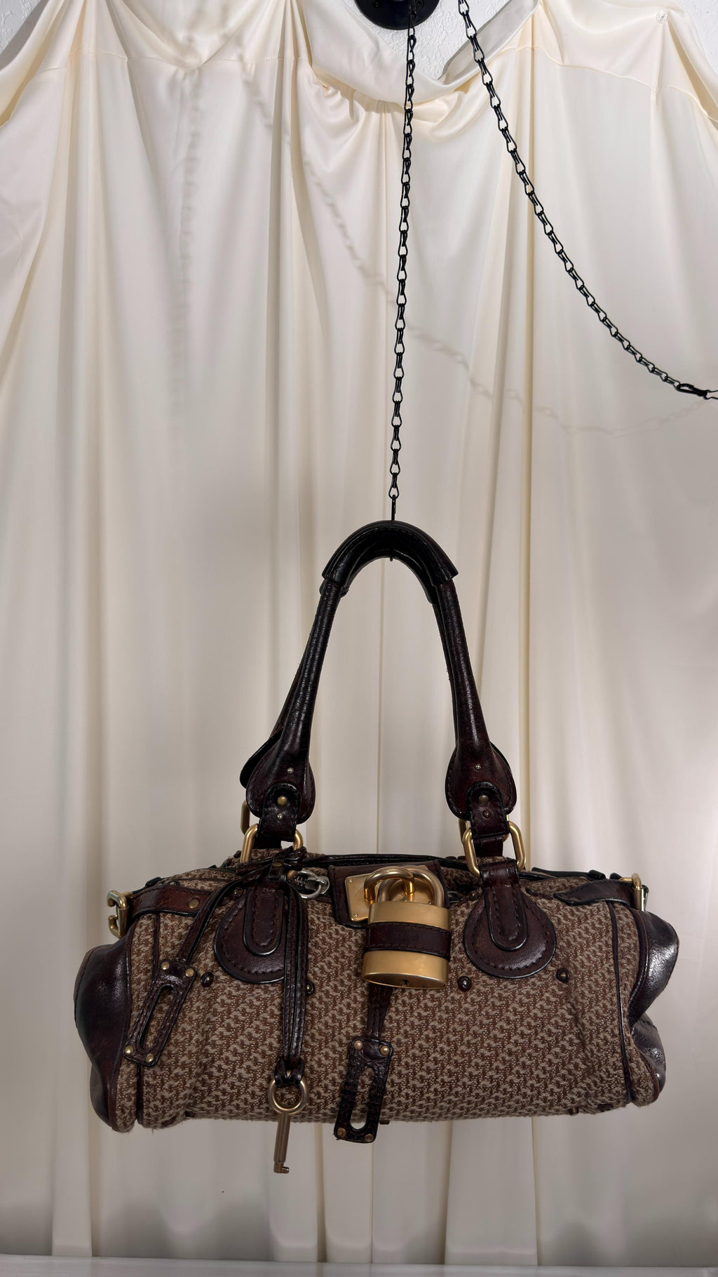 Chloe Tweed Paddington Bag
